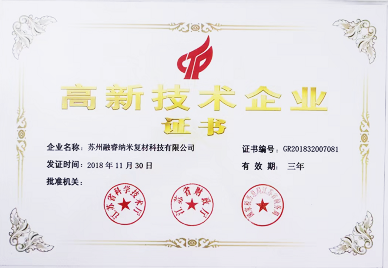 High-tech Enterprise
Certificates