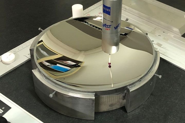 Wearable device coating with advanced surface finish