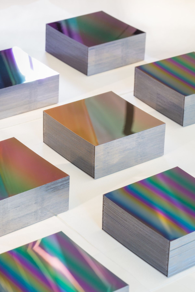 Wearable device coating with advanced surface finish